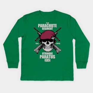 Parachute Regiment Kids Long Sleeve T-Shirt